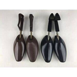 Lot of 2‎ Pair VTG Florsheim Plastic Resin Shoe Trees Stretchers Keepers Shapers